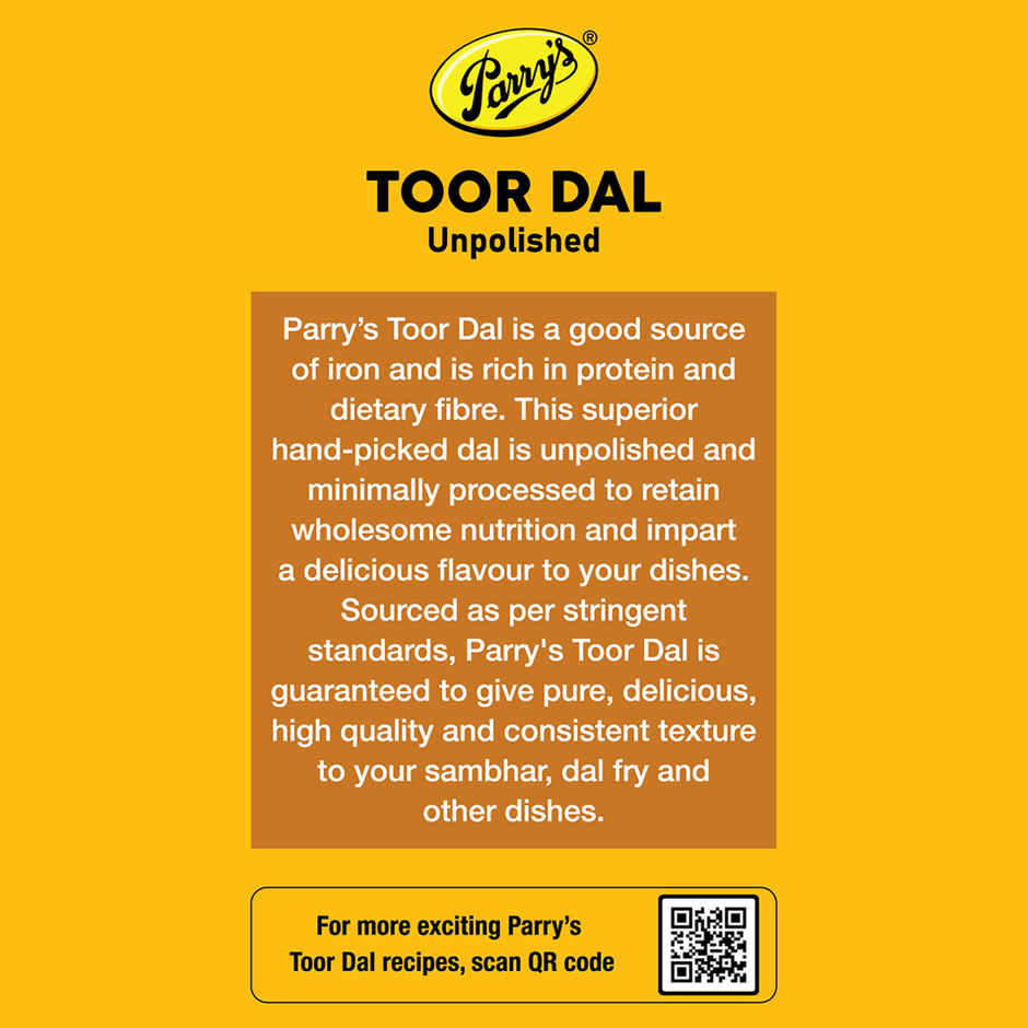 Parry's Toor Dal Unpolished