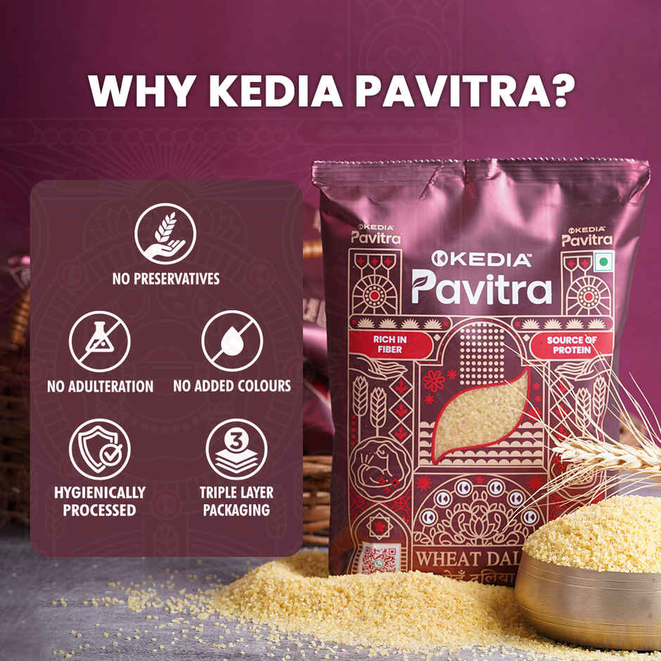 Kedia Pavitra Wheat Dalia
