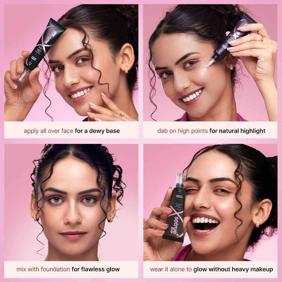 Sotrue Strobe Cream - Pink, With Hyaluronic Acid