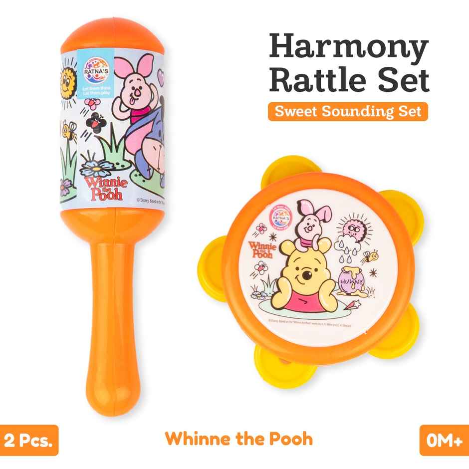 Ratna's Disney Harmony Rattle Set | Winnie The Pooh