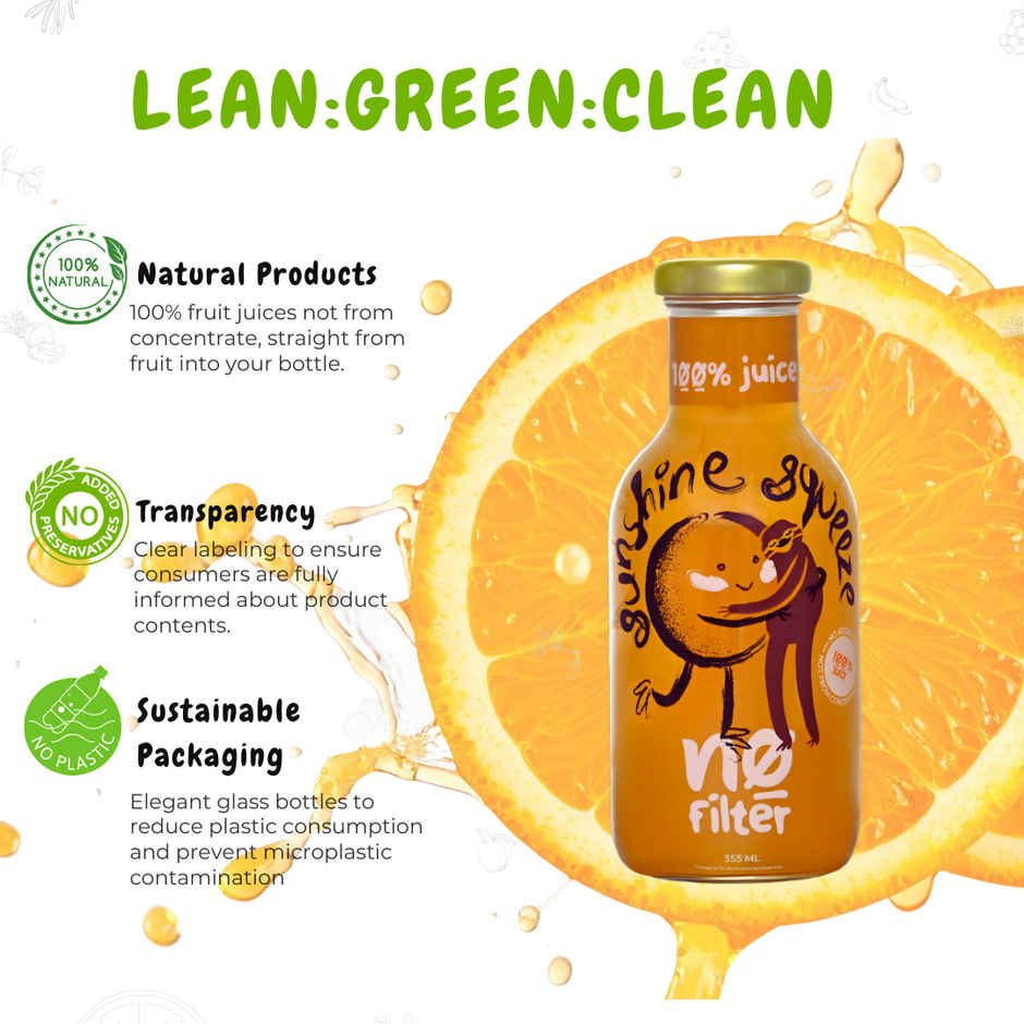 No filter Real Orange Juice