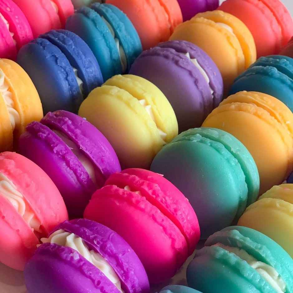 The Sass Bar Macaron Soap Box