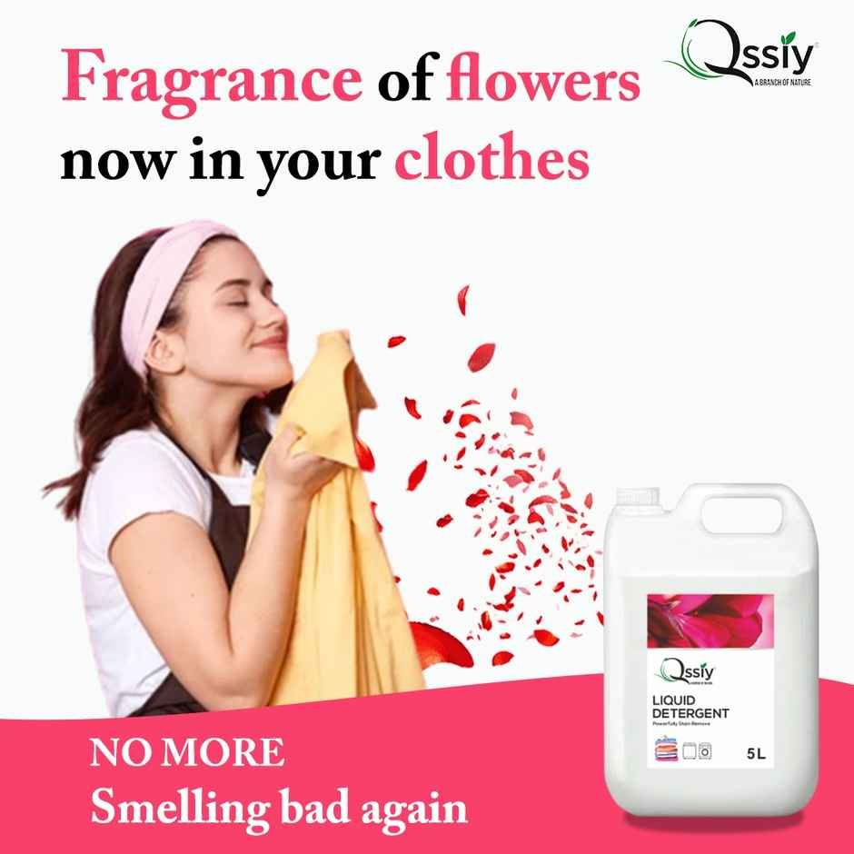 Qssiy Rose Top & Front Load Detergent Liquid