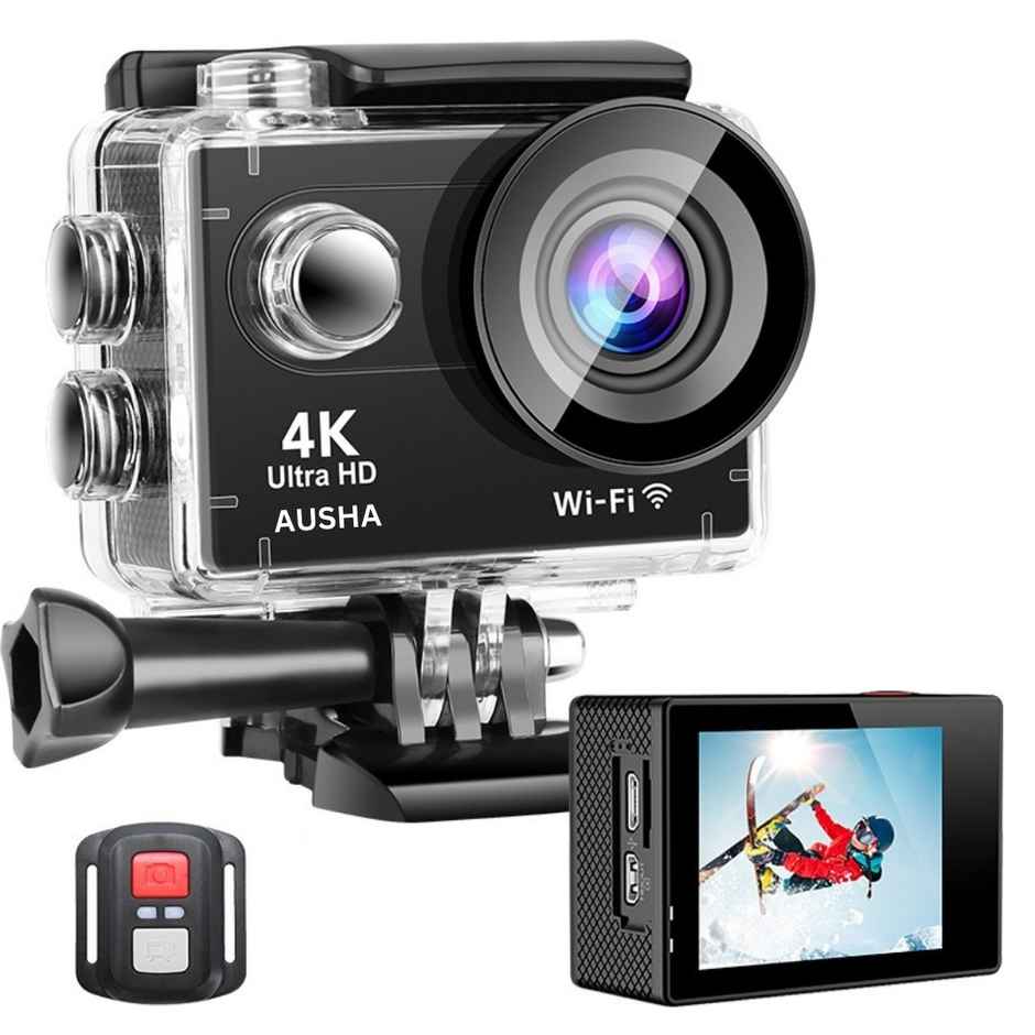 Ausha UltraHD 4K Action Camera