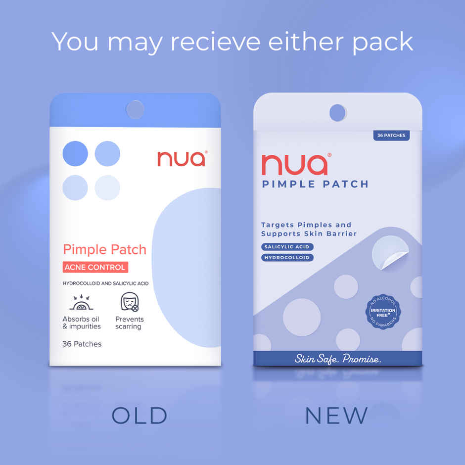 Nua Hydrocolloid And Salicylic Acid Pimple Patches