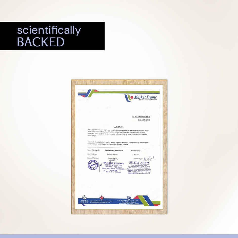 Deconstruct Brightening Lip Balm Spf 50 | Vitamin C & Resorcinol | Moisturizes & Brightens (4g) & Deconstruct Gel Sunscreen Spf 55+ Pa+++ | In Vivo Tested | Matte, Lightweight & Airy, Non-Greasy (50g) & Deconstruct Oil-Free Moisturizer | Lightweight, Non-Sticky, Non-Comedogenic | For Oily Skin (50g) & Deconstruct 10% Vitamin C Serum For Oily Skin | Clinically Tested | 30 Ml (30ml) Combo