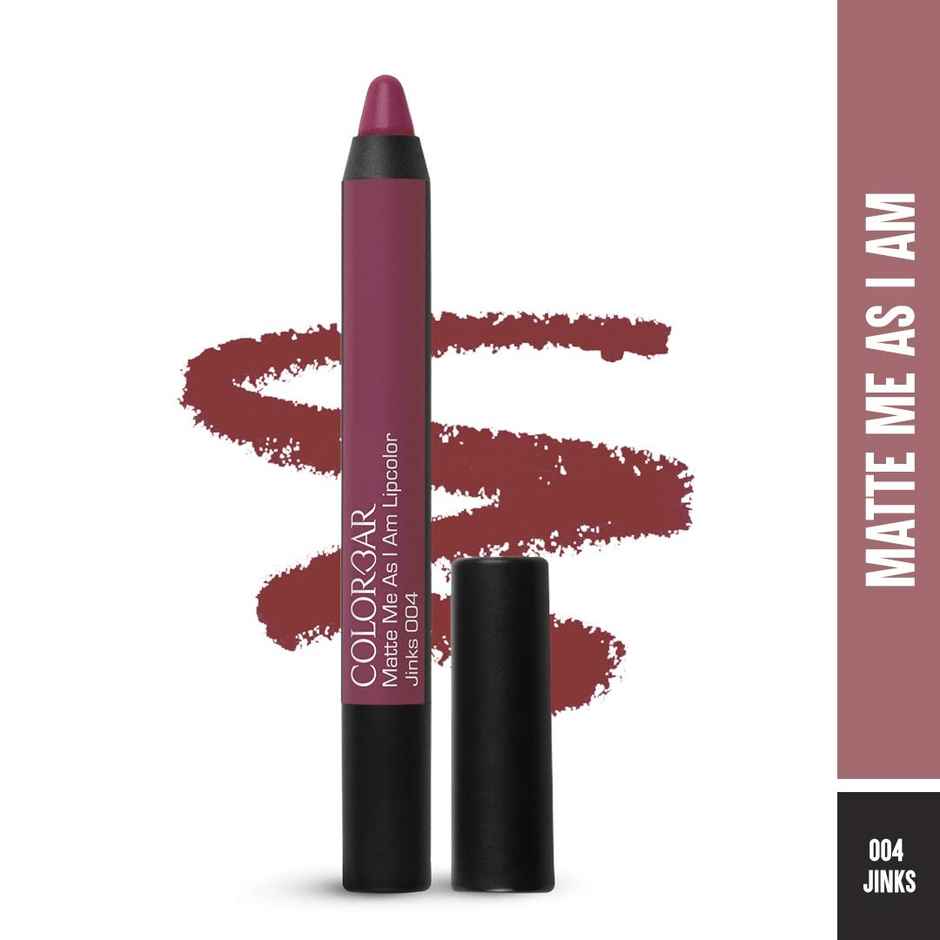 Colorbar Matte Me As I Am Lip Color New-Jinks-[004]