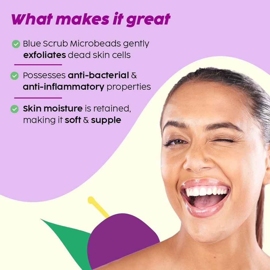 Plix The Plant Fix Jamun 2% Salicylic Acid Body Wash For Body Acne | Bumpy Skin