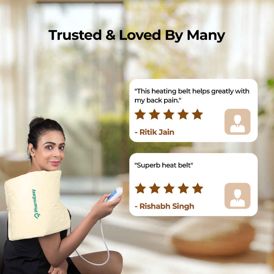 Pharmeasy Orthopaedic Electric Heat Belt - Extra Large