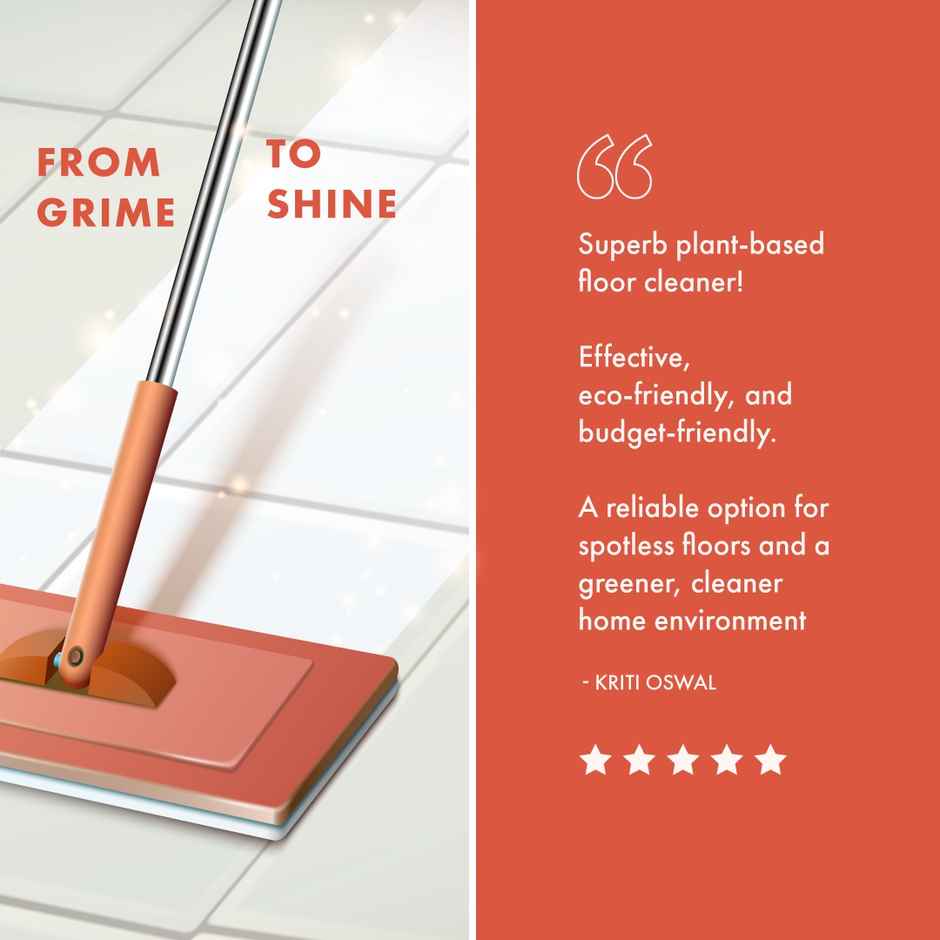 Kleenest Floral Wave Natural Plant Based Floor Cleaner