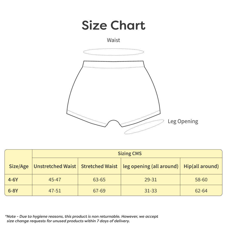 SuperBottoms SuperSoft Boys Briefs & Trunk | Assorted l 3x Softer l4Y - 6Y | Pack of 2