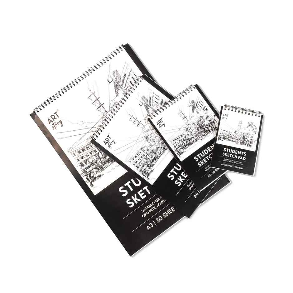 Itsy Bitsy Student Sketchbook Top Wiro With Hanger A4 90gsm 30 Sheets