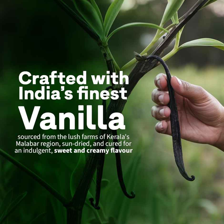 OZiva Bioactive Plant Protein (Malabar Vanilla) | 25g Protein,5.5 BCAA| Pea Isolate