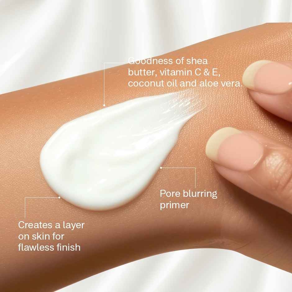 Flicka Silk Touch 3 in 1 Primer for Face Makeup Hydrating | Cream Multi Function Moisturizer