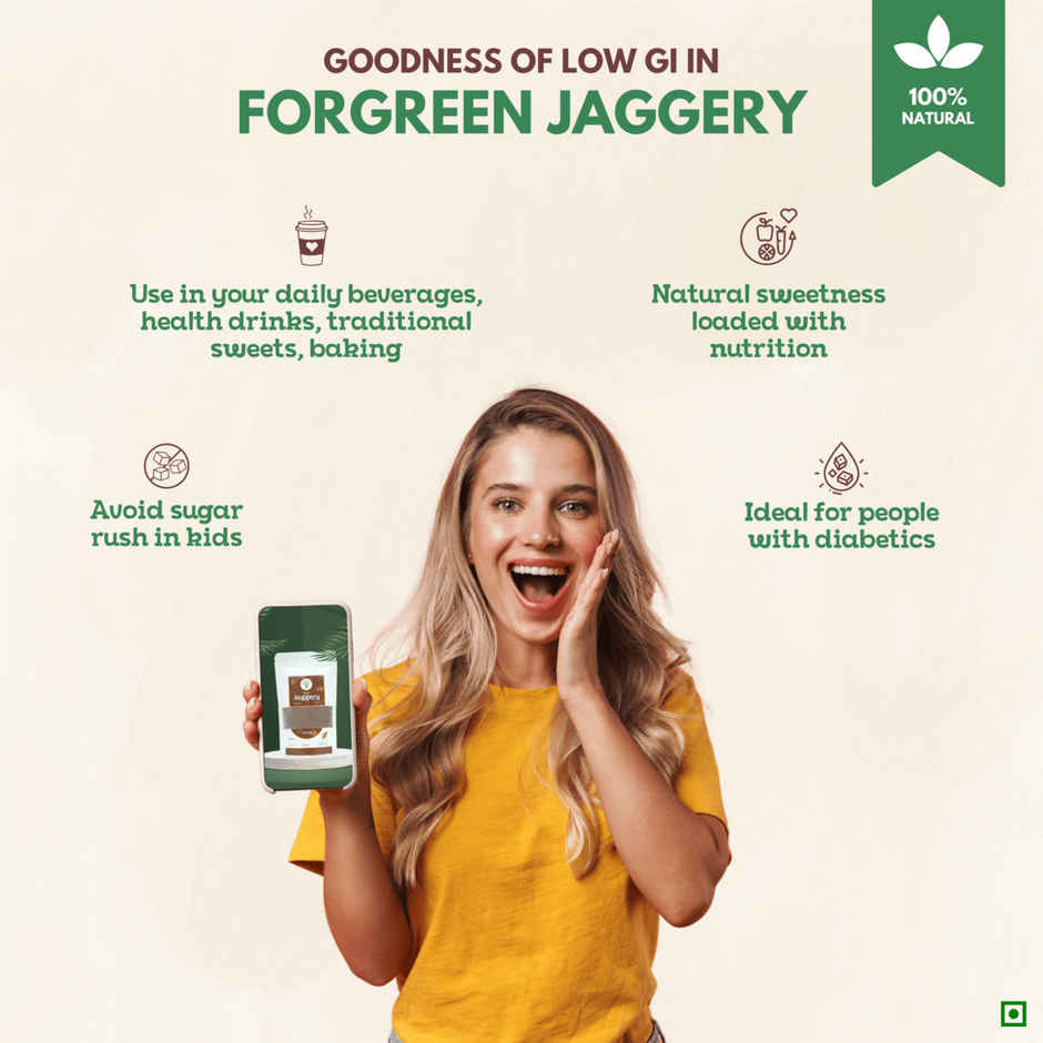 Forgreen Natural Palm Jaggery Blocks