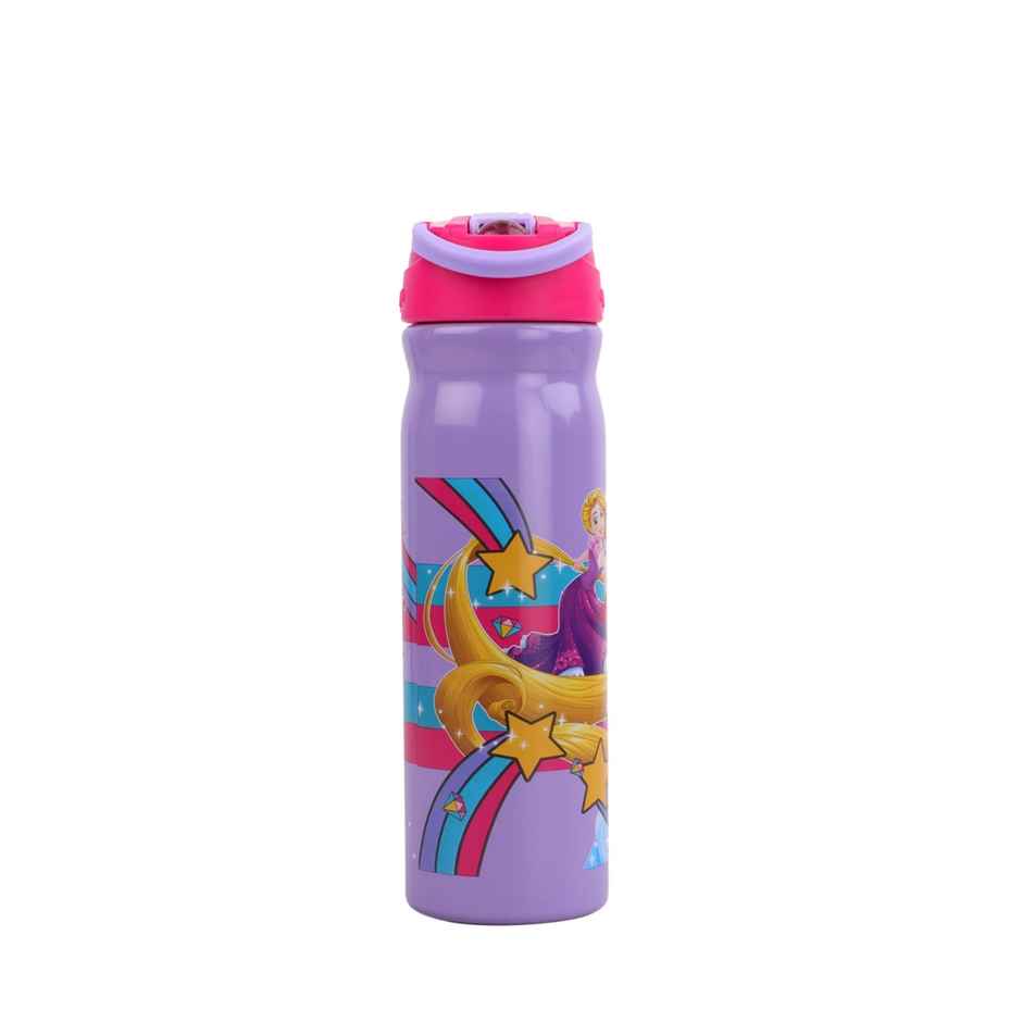 Disney Princess Sleek Straw Sipper Water Bottle With Handle. | Hmyxsb 88083 | Pr | 500ml
