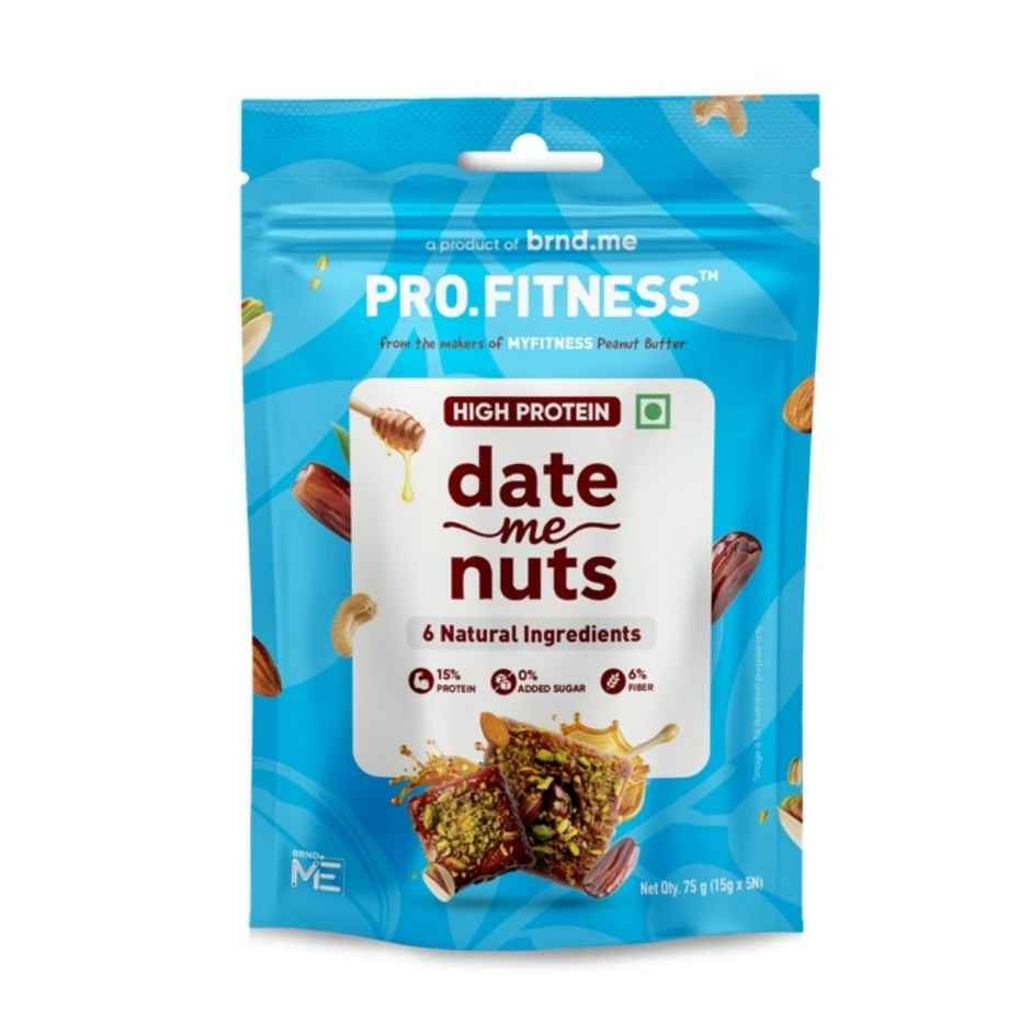 PRO.FITNESS Date Me Nuts - Dates | Almonds | Cashews | Pistachios | Honey