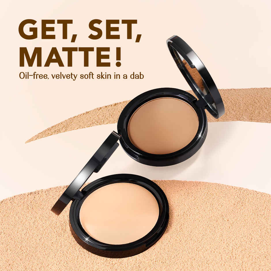 LoveChild Masaba Skip Everything 4-in-1 Mattifying Compact | Lonely Lioness