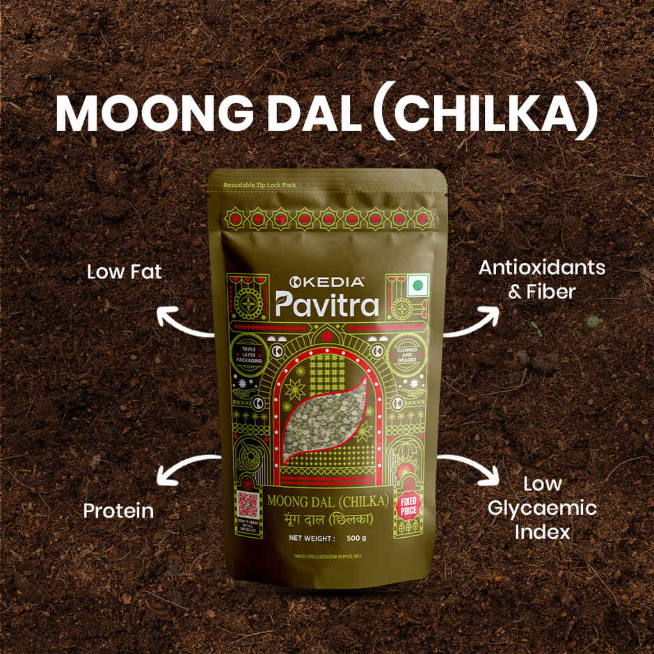 Kedia Pavitra Moong Dal Chilka