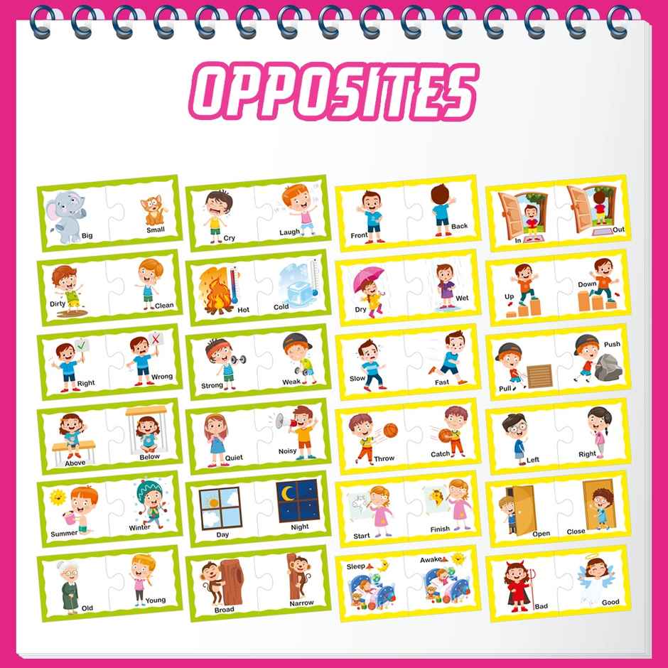 Ratna's Match & Learn Opposites Jigsaw