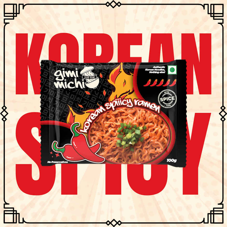 Gimi Michi Korean Spicy Ramen Instant Noodles