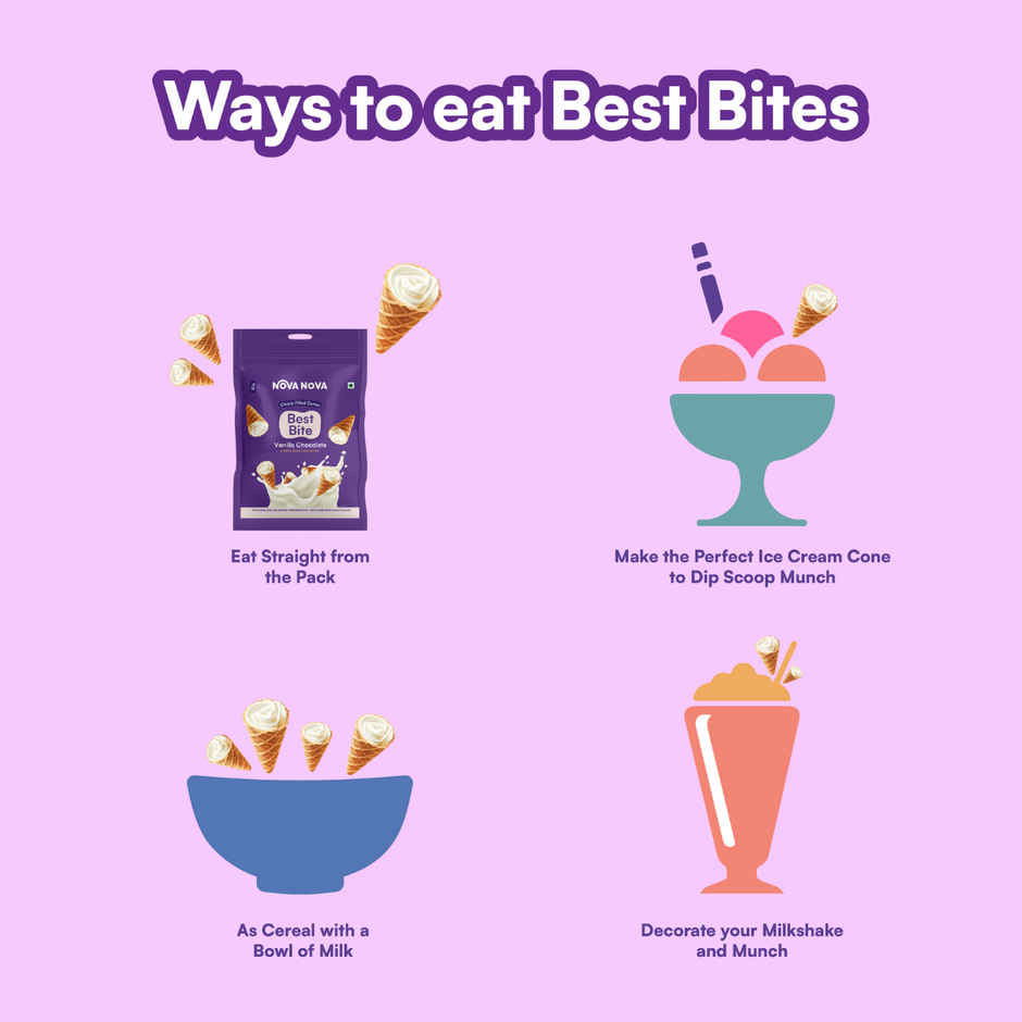 Nova Nova Vanilla Chocolate Best Bite