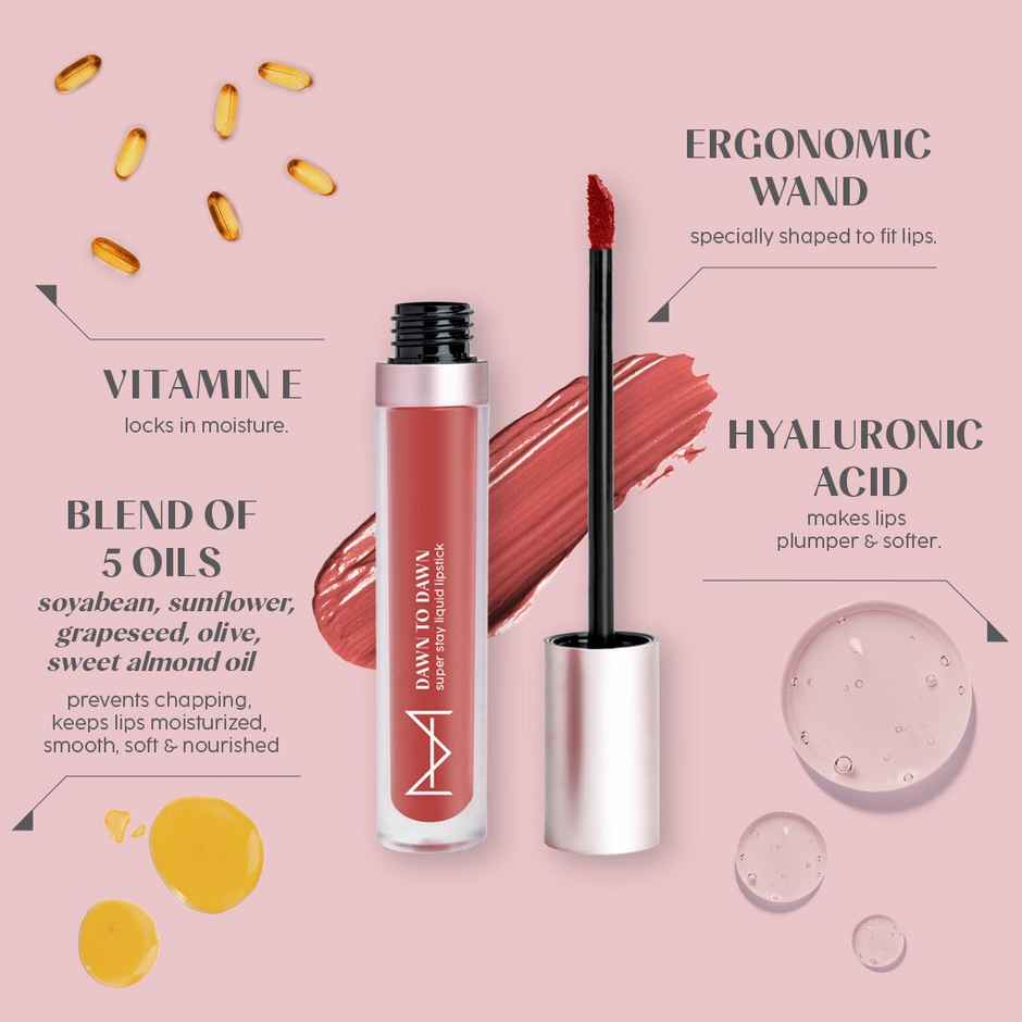 House Of Makeup Dawn To Dawn Super Stay Liquid Matte Lipstick - Pink Sugar