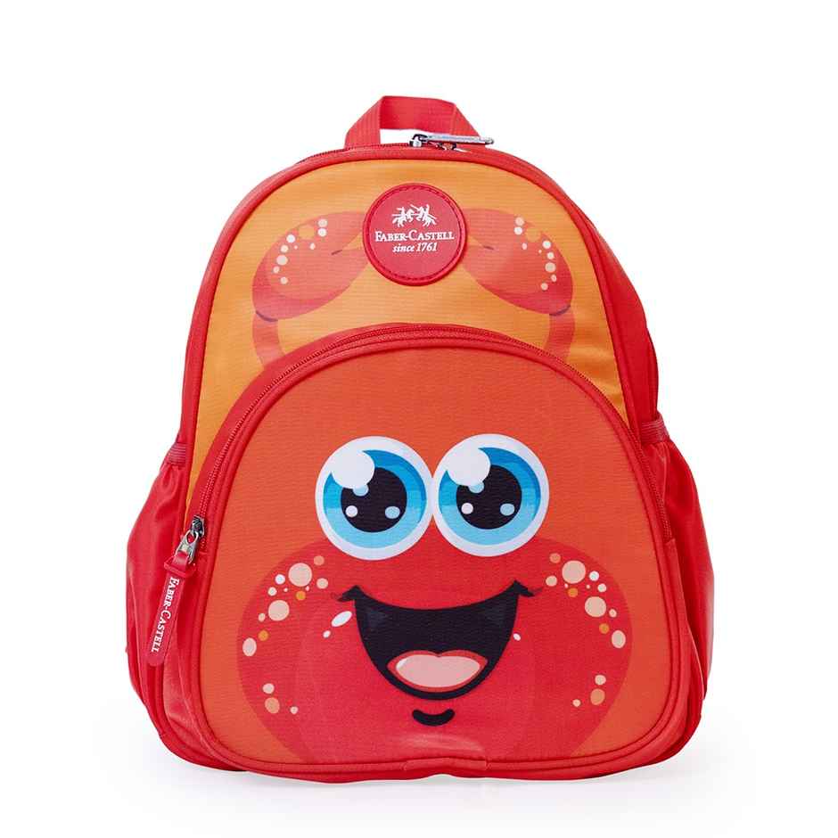 Faber Castell-School Bag- Pp1- Crab - 3Yrs + Red