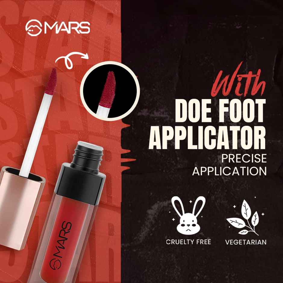 MARS Cosmetics Popstar Lipstick For Women | 02-Rock On