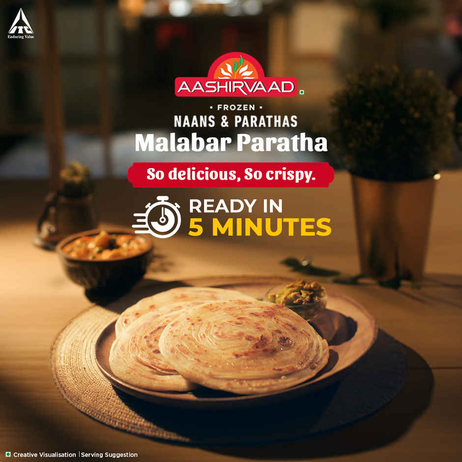 Aashirvaad Malabar Paratha | Heat & Eat