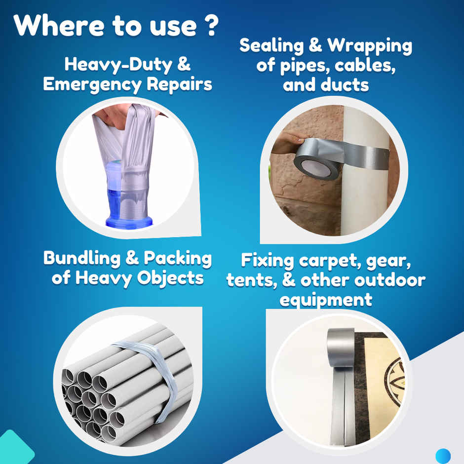 ABK Grey Duct Tape 48 mm x 50 meters - 1 Pc