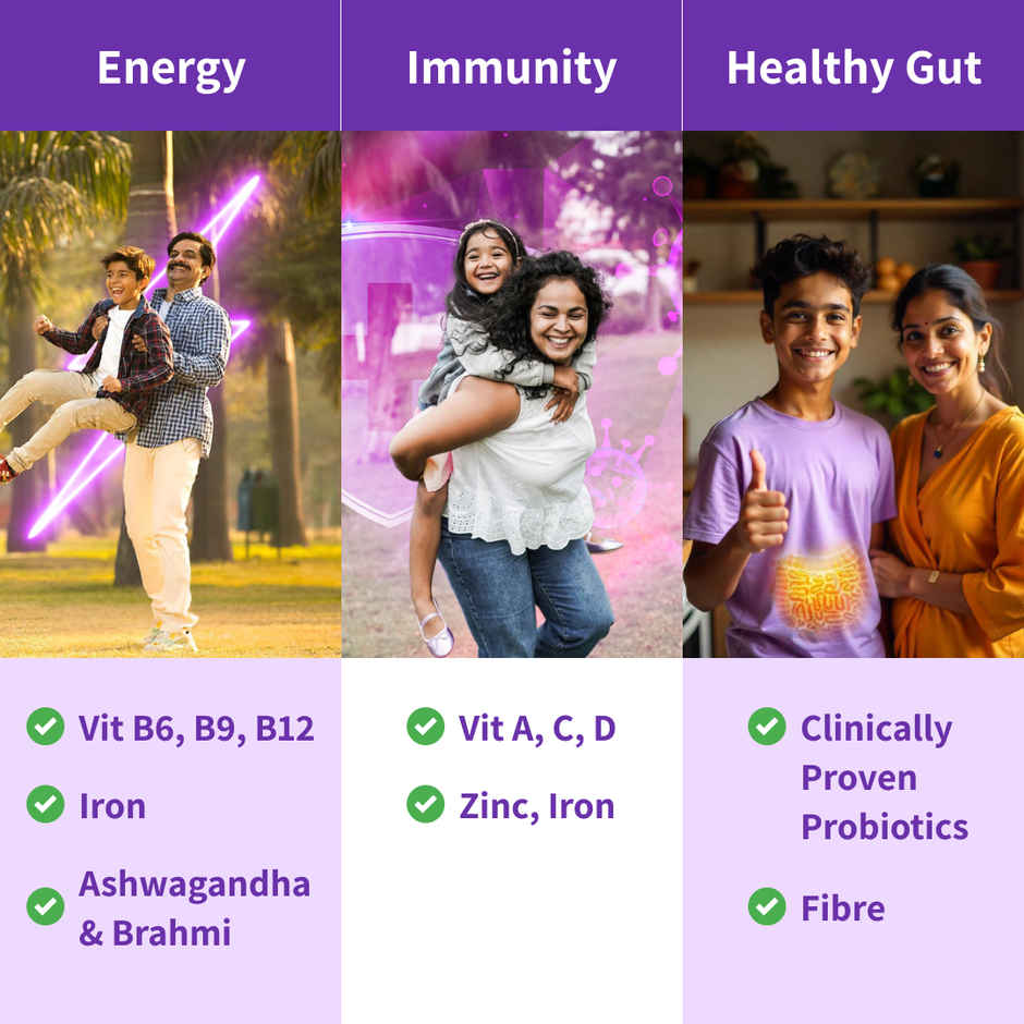 Good Monk Vitamin&Probiotic Mix for Energy & Gut Health | 30 Sachets