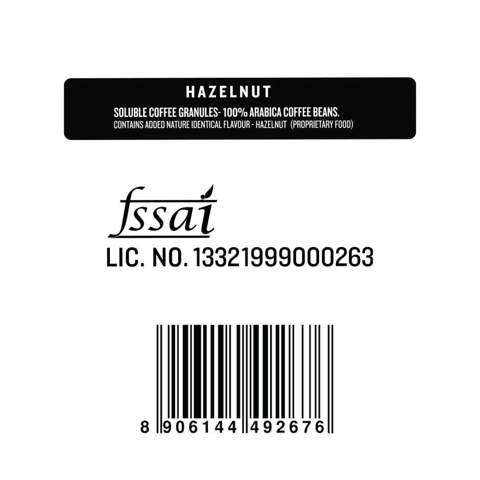 Sleepy Owl Hazelnut Arabica Instant Coffee Sachets