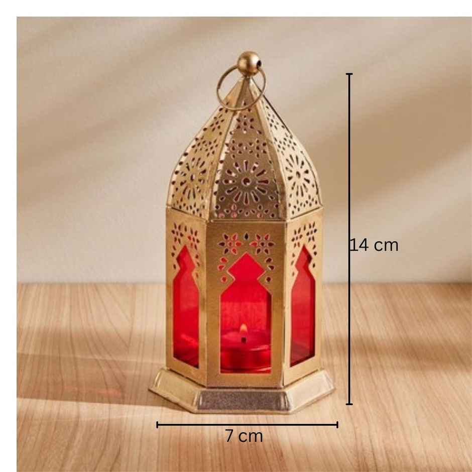 Diacraft Moroccan Lantern With Plain Glass
