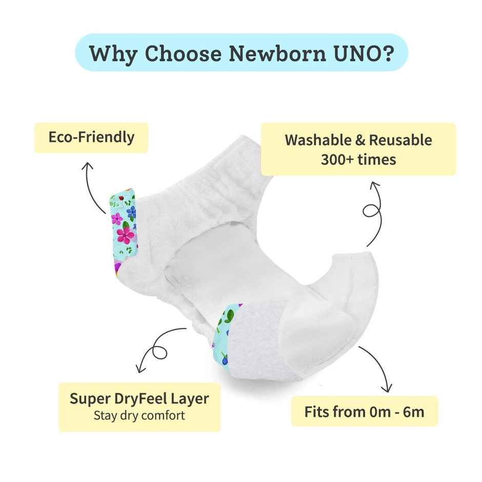 SuperBottoms Newborn Baby Diapering Essentials Gift Pack