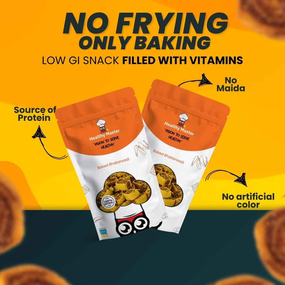 Healthy Master Baked Bhakarwadi