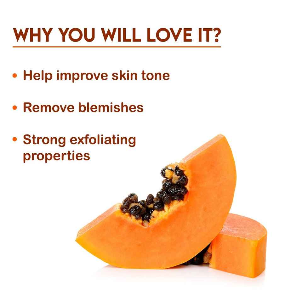 Jovees Herbal Papaya Face Wash | Brightens And Hydrates | Reduces Pigmentation
