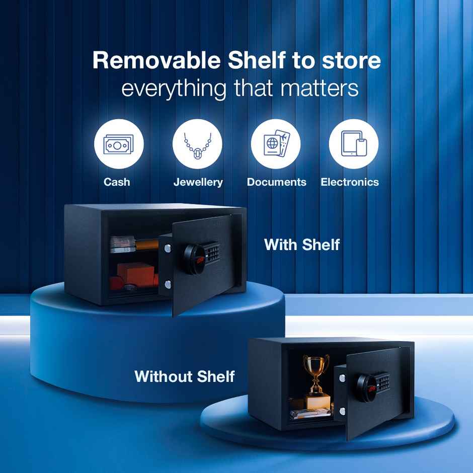 Ozone Tusker 33 Nxt | Digital Safe Locker for Home & Office | 35 Litres