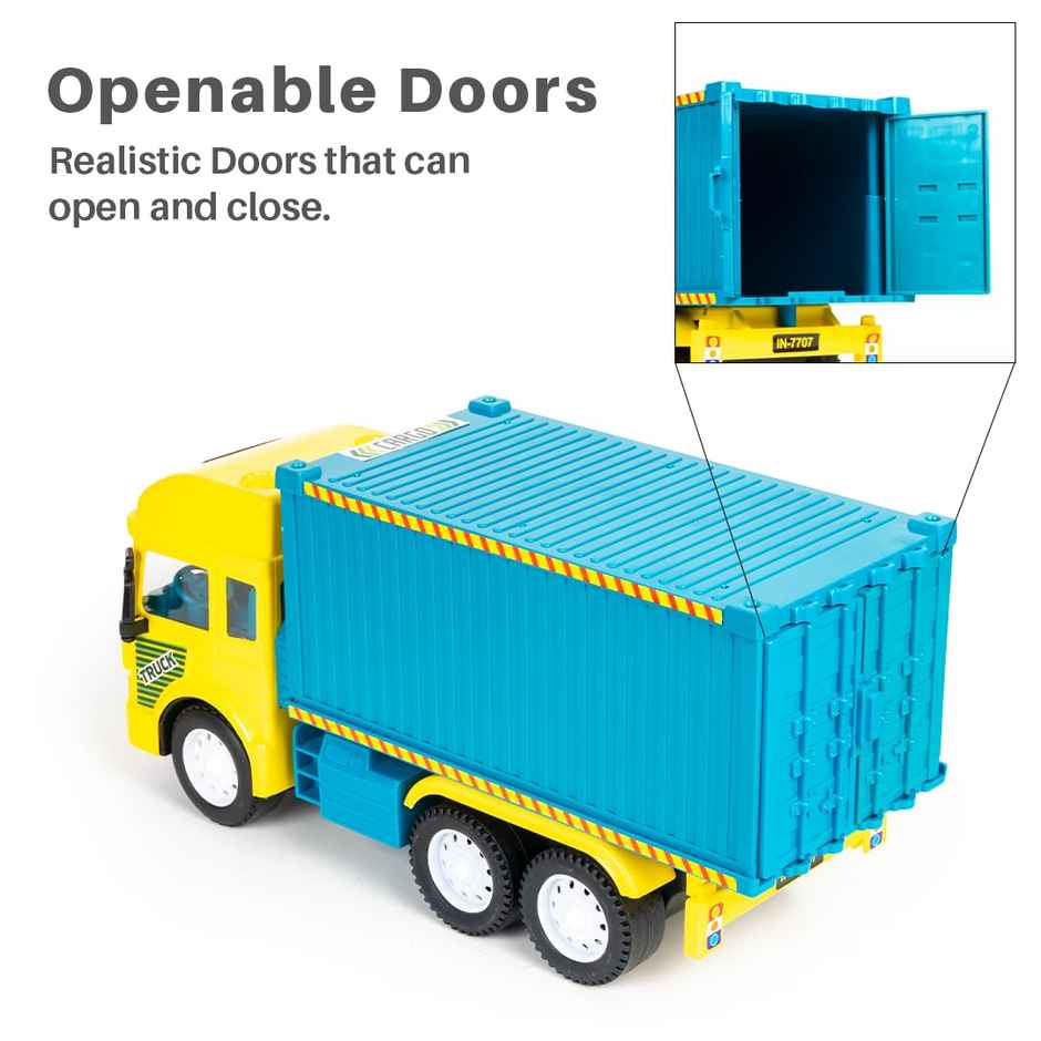Ratna's Toy Cargo Container Truck Ratna's (Colour May Vary)