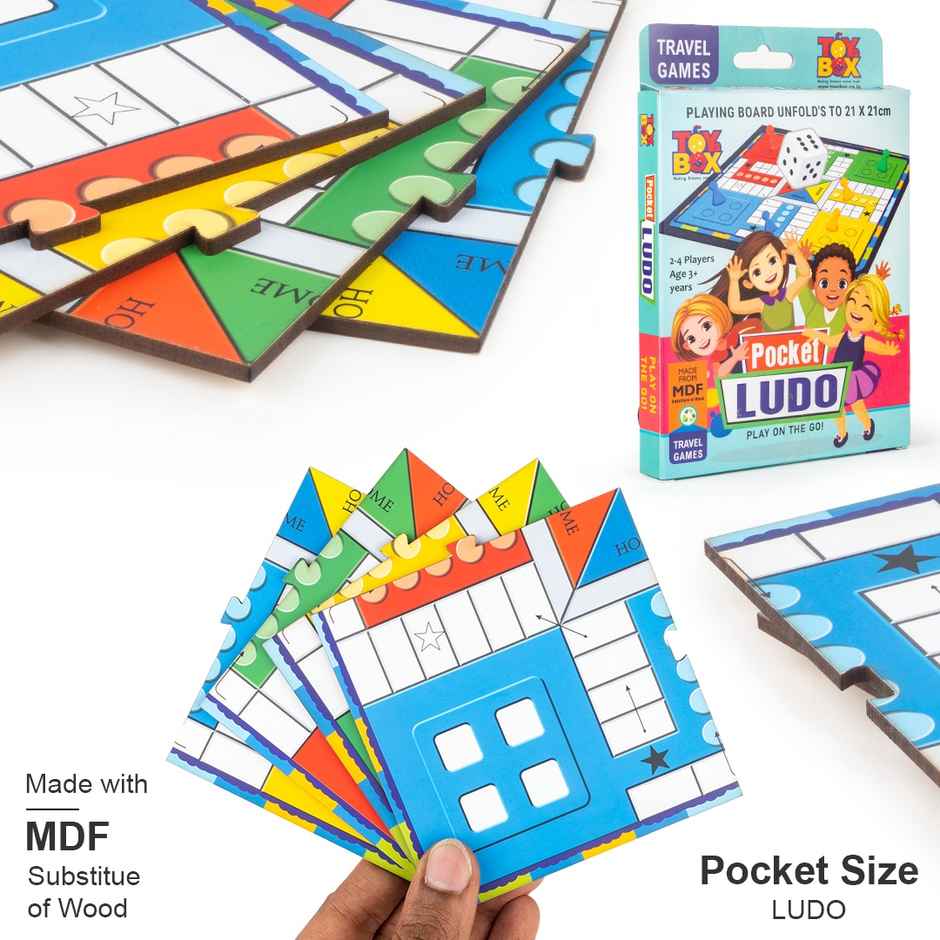 Ratna's Pocket Ludo | Assorted