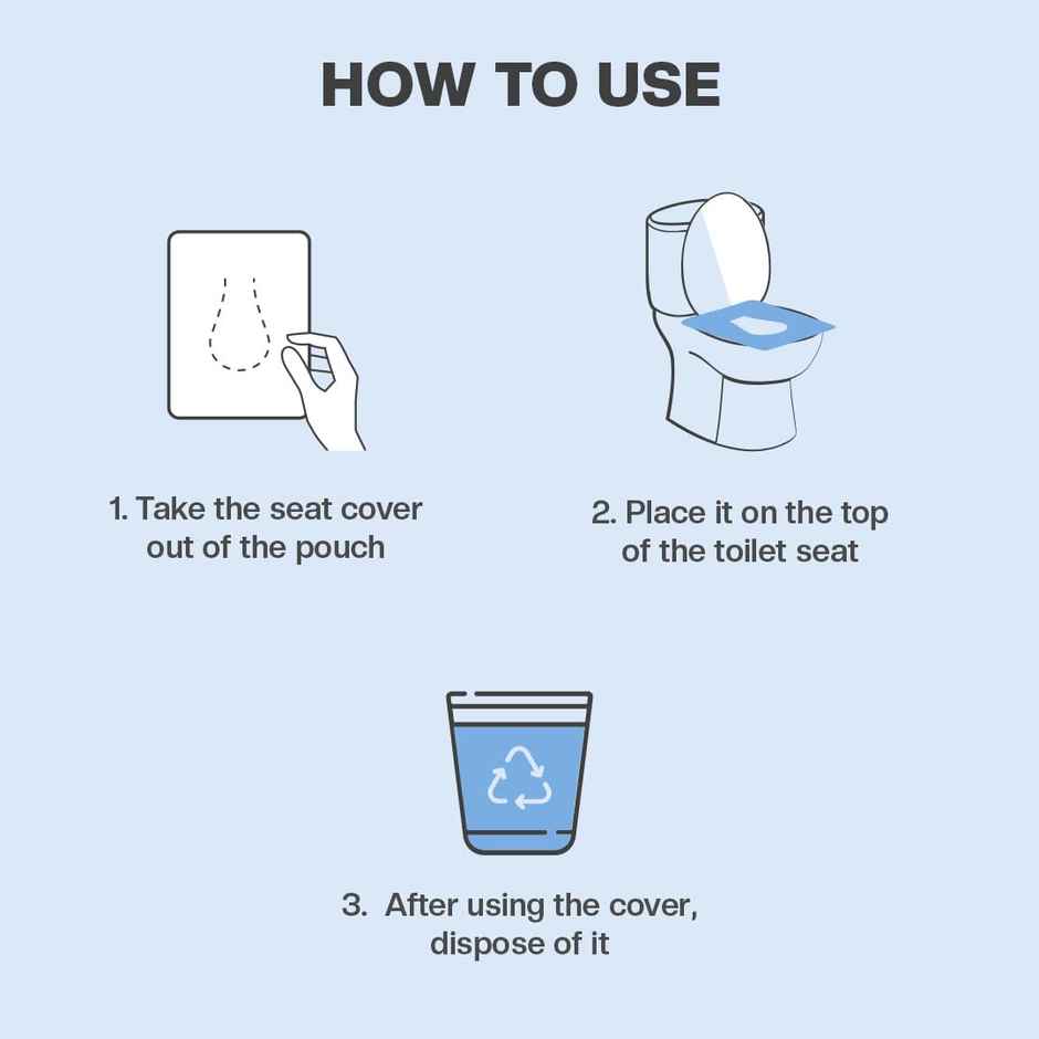 Pee Safe Disposable Toilet Seat Cover