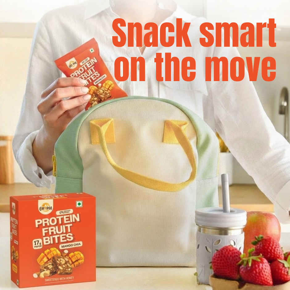 Eatopia Fruit Minis Mango Bites Energy Bars (No Refined Sugar & Preservatives)