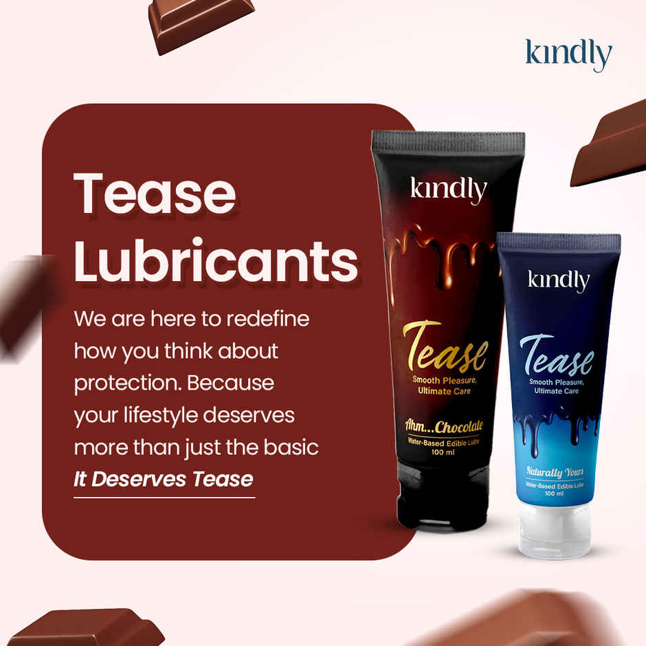 Kindly Health Tease Chocolate Favoured Lubes