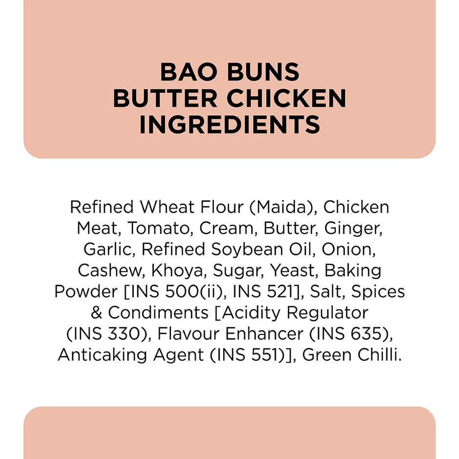 Prasuma Bao Buns - Chicken Keema(100gms) & Prasuma Bao Buns - Butter Chicken(300gms) Combo