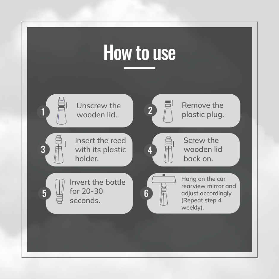 Aromahpure Premium Car Air Freshener Hanging Pod | Moonlight Musk Fragrance | Last upto 30 days