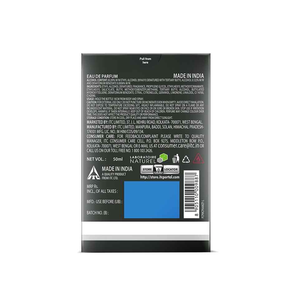 Engage Yin Eau De Parfum for Men | Citrus & Fresh | Luxury & Skin Friendly