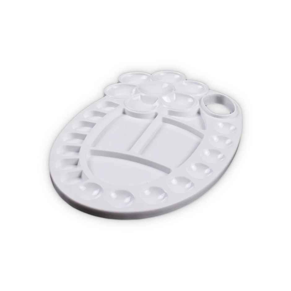 Itsy Bitsy Artist Colour Mixing Palette Flower 26 Wells Approx 9.13 x 5.25in Pbhc Lb