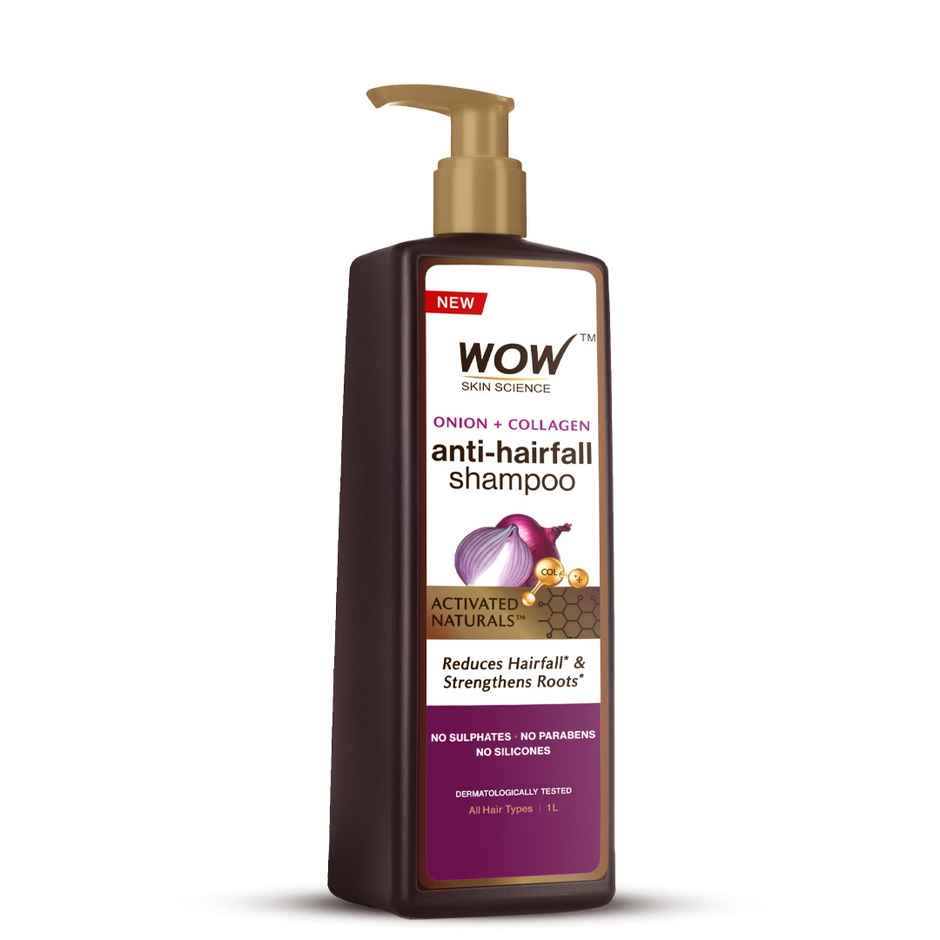 WOW Skin Science Red Onion Black Seed Oil Shampoo