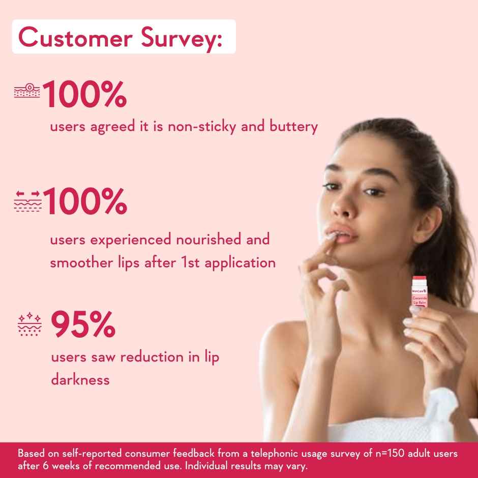 Wishcare Ceramide Tinted Lip Balm With Spf50 Pa++ (5g) & Wishcare Ceramide Lip Balm With Spf50 Pa++ For Lip Lightening 5G Natural 2 (5g) Combo