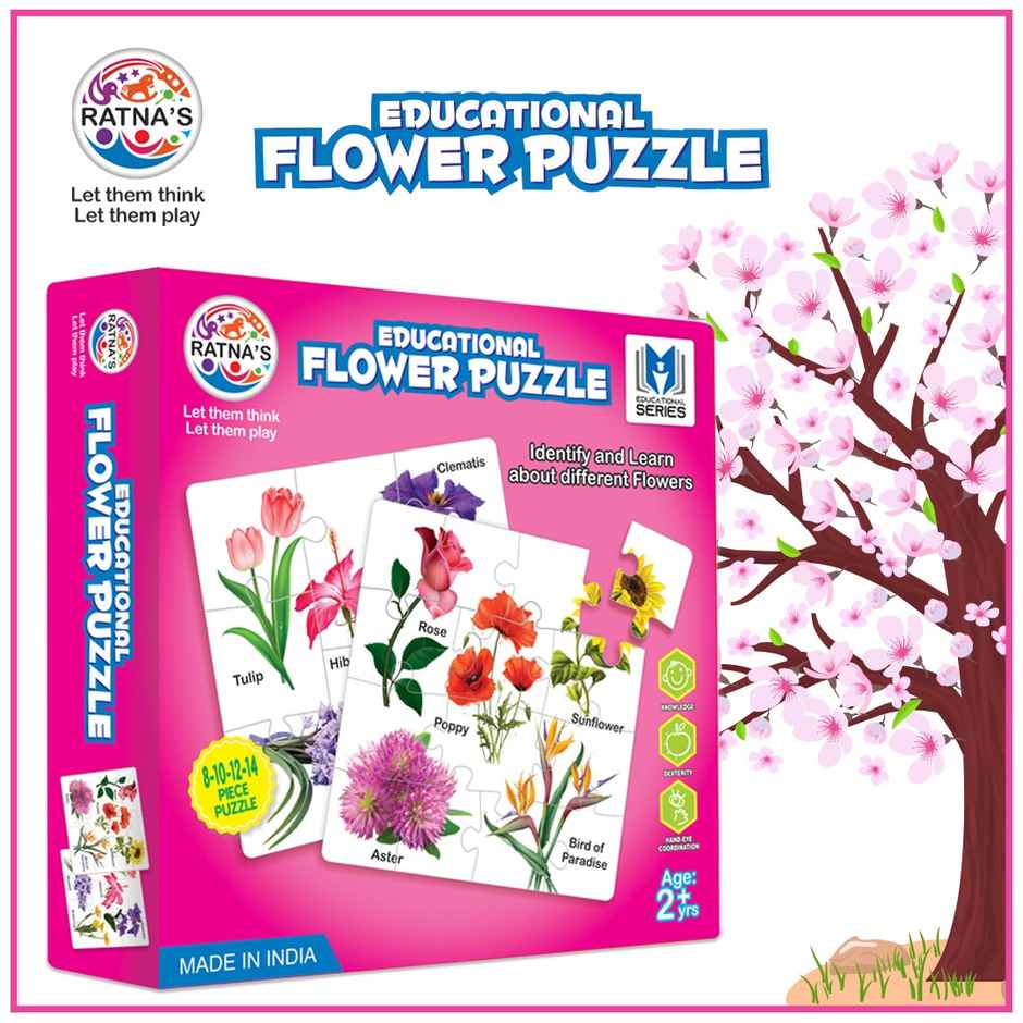 Ratna's Edu.Jigsaw Flower